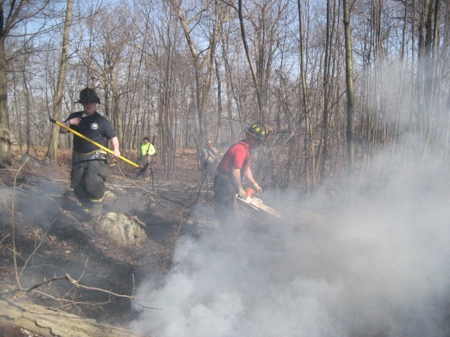 Brush Fire Turkey Mountain Yorktown Heights